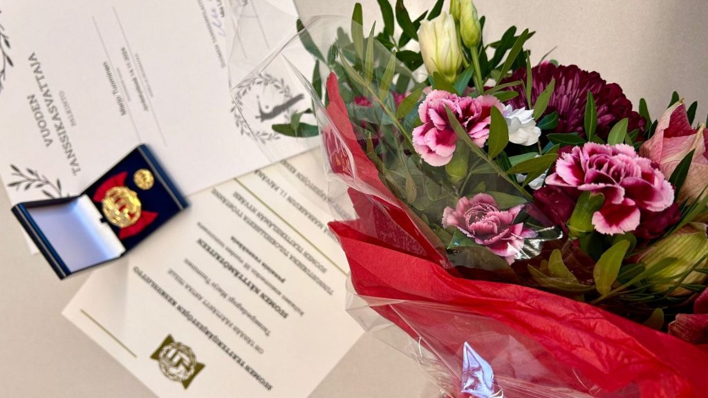 Marjo Tuomisen tanssikasvatuspalkinto